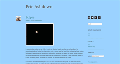 Desktop Screenshot of peteashdown.org